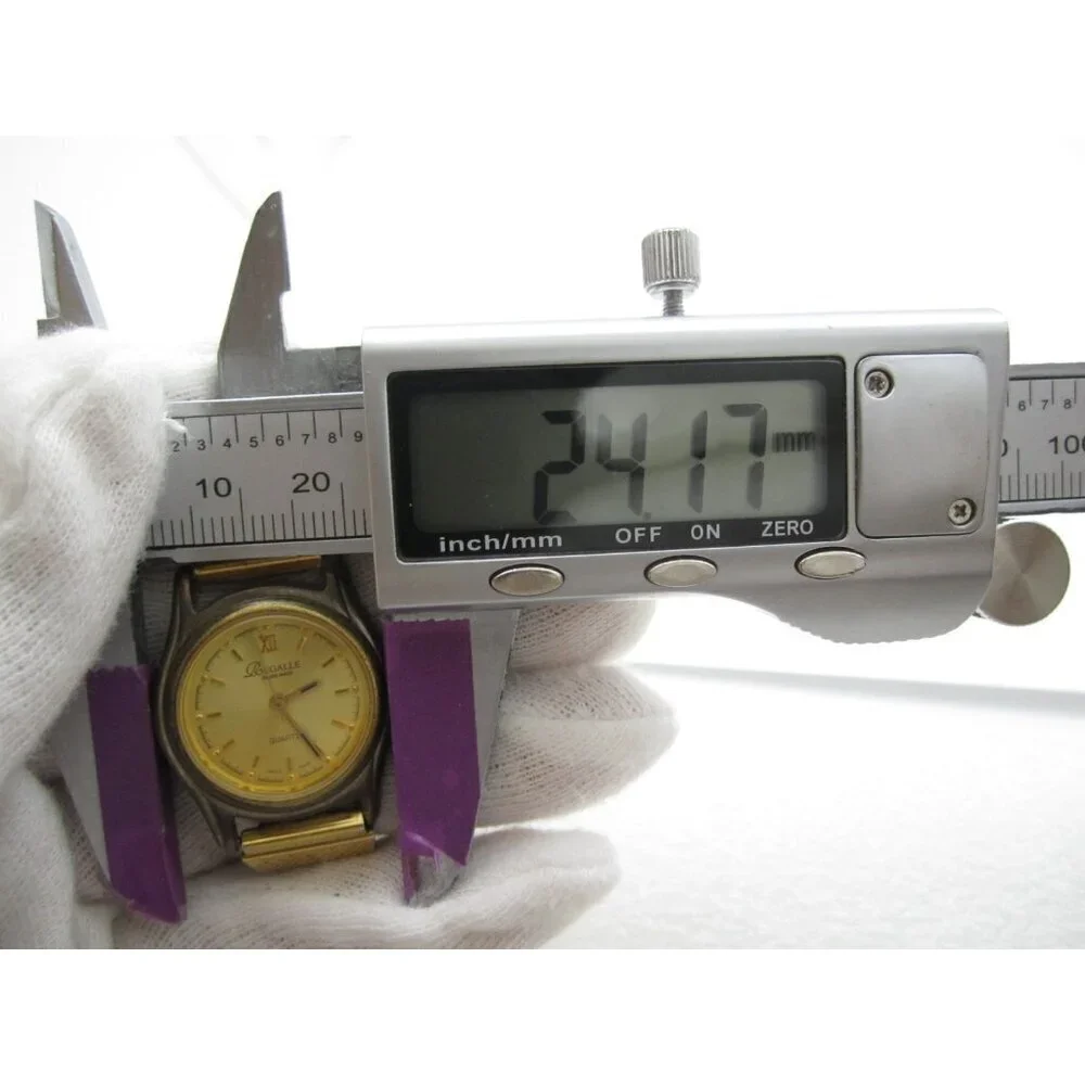 Vtg Women Regalle Swiss Quartz WR Analog‎ 24mm Round Watch (H781) 
